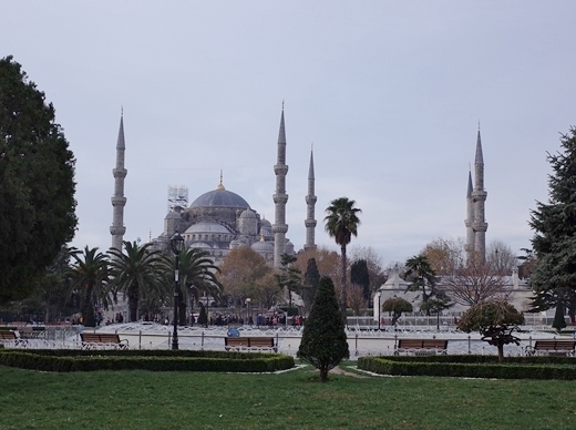 工事中で残念だったスルタンアフメト モスク トルコ旅行 18 11