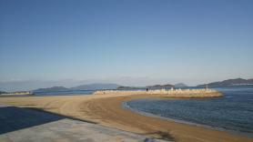 女木島の海岸