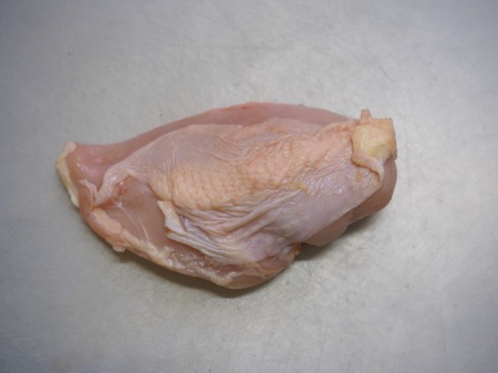 カレー粉で作る鶏むね肉カレ049