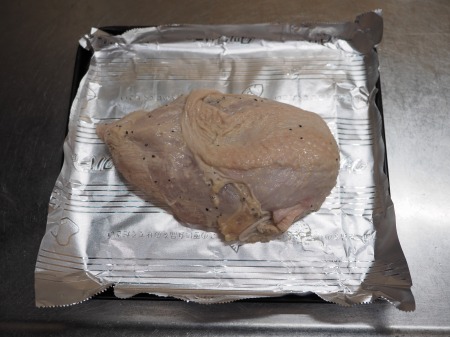 鶏むね肉のアンチョビマヨネーズ024