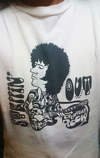 Eric Clapton Cream T Shirt caricature