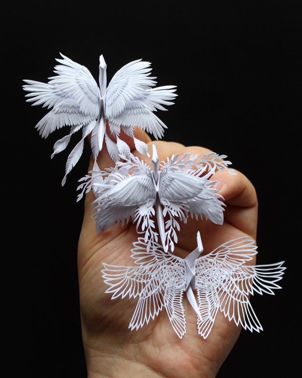 美し過ぎる折鶴の画像（12枚目）
