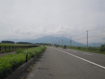 磐梯山を見ながら１９０８１２