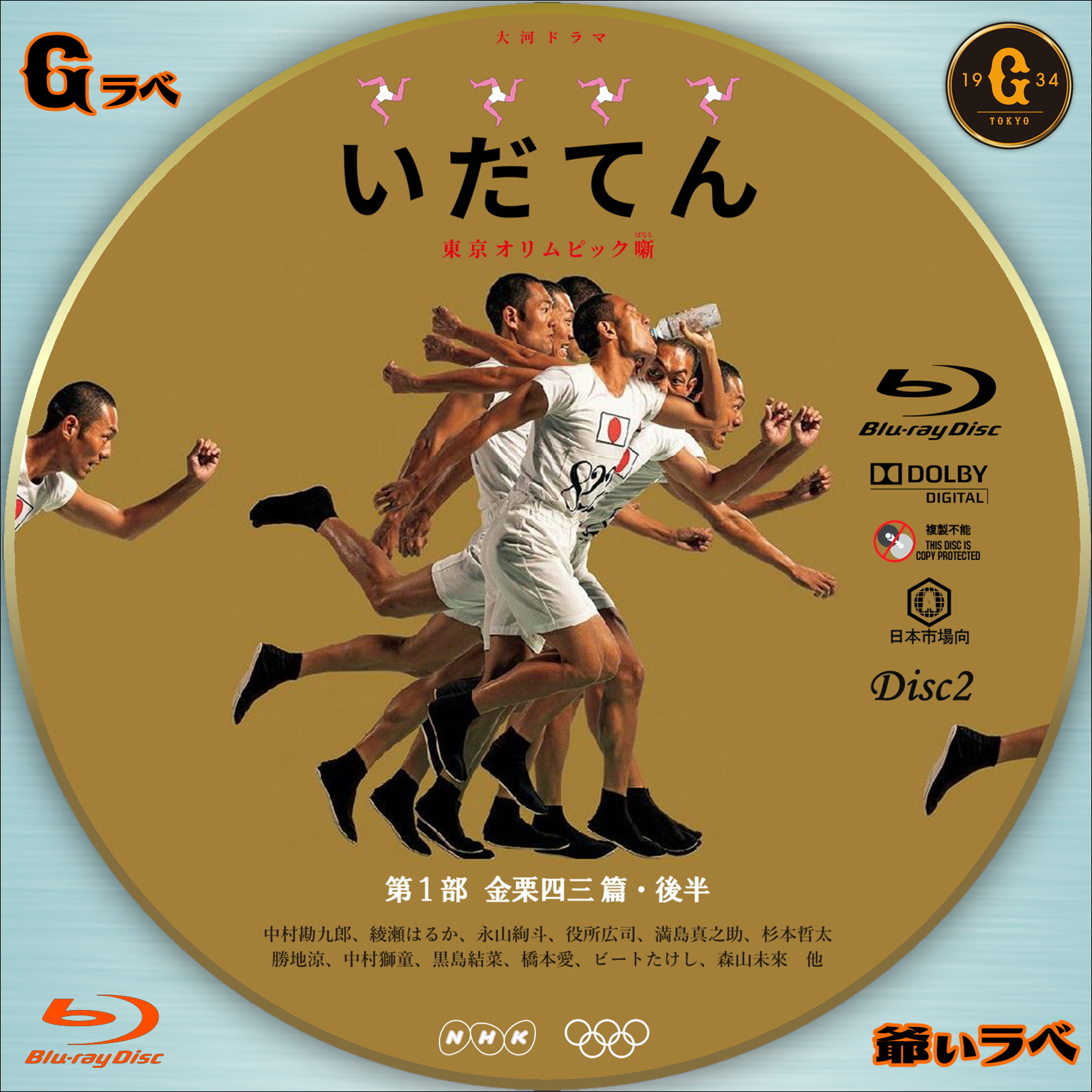 いだてん Type-A Disc2（Blu-ray）