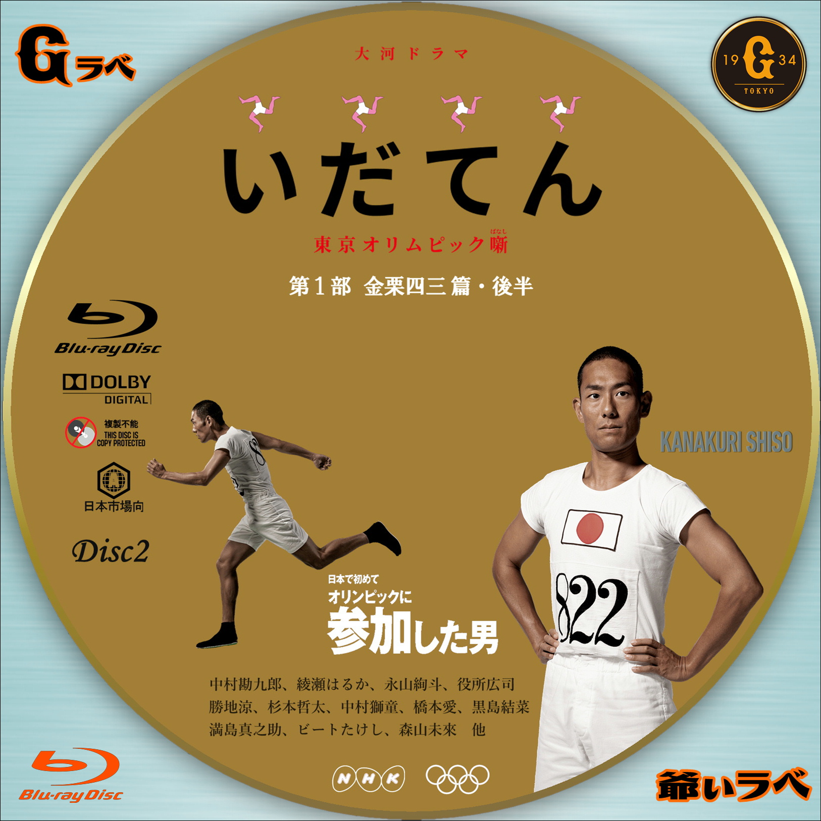 いだてん Type-B Disc2（Blu-ray）