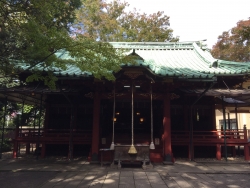 赤坂氷川神社　社殿