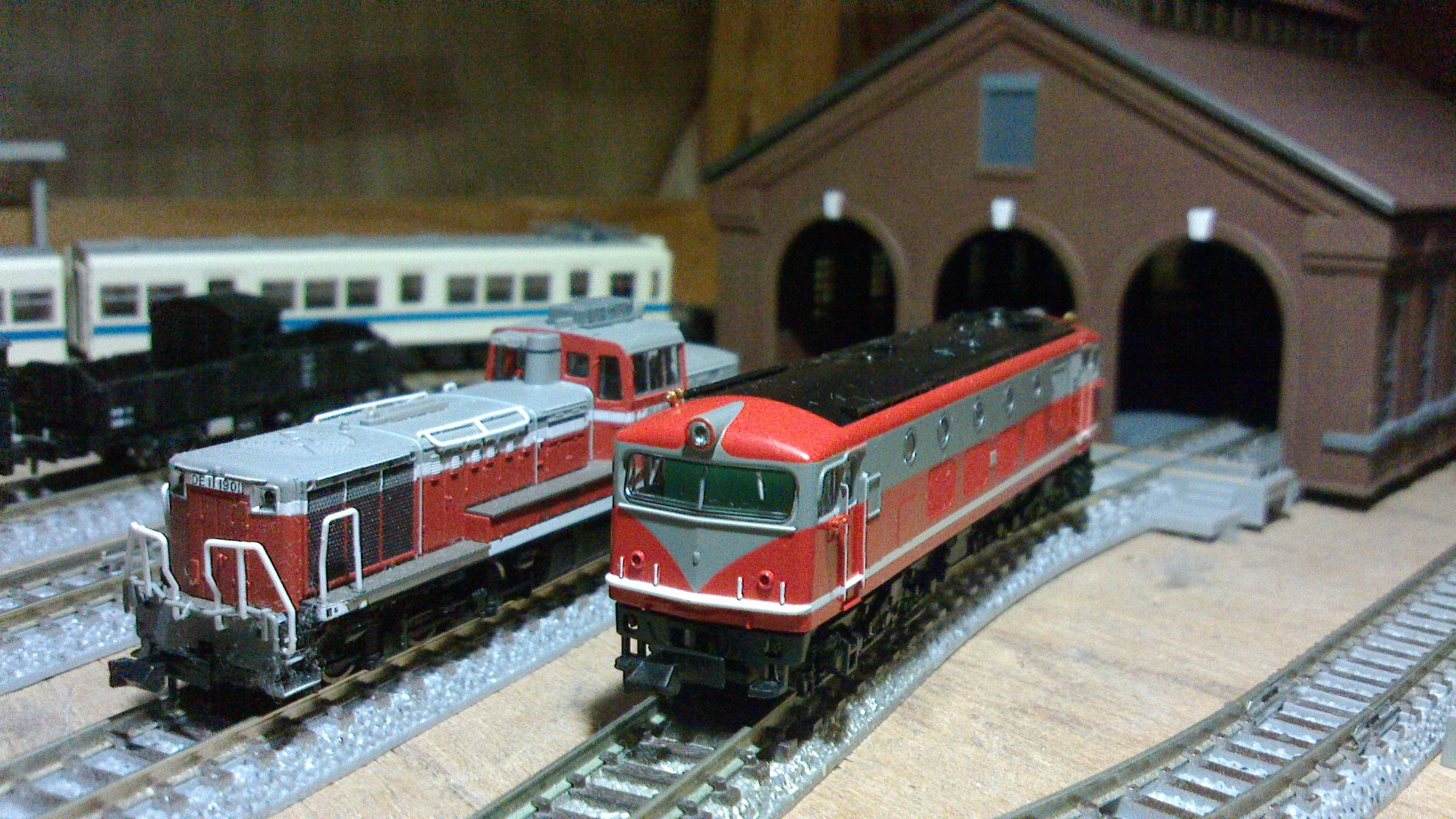 鉄道模型再収集開始 #217 マイクロエース DF91 金太郎塗装・DE11 1901