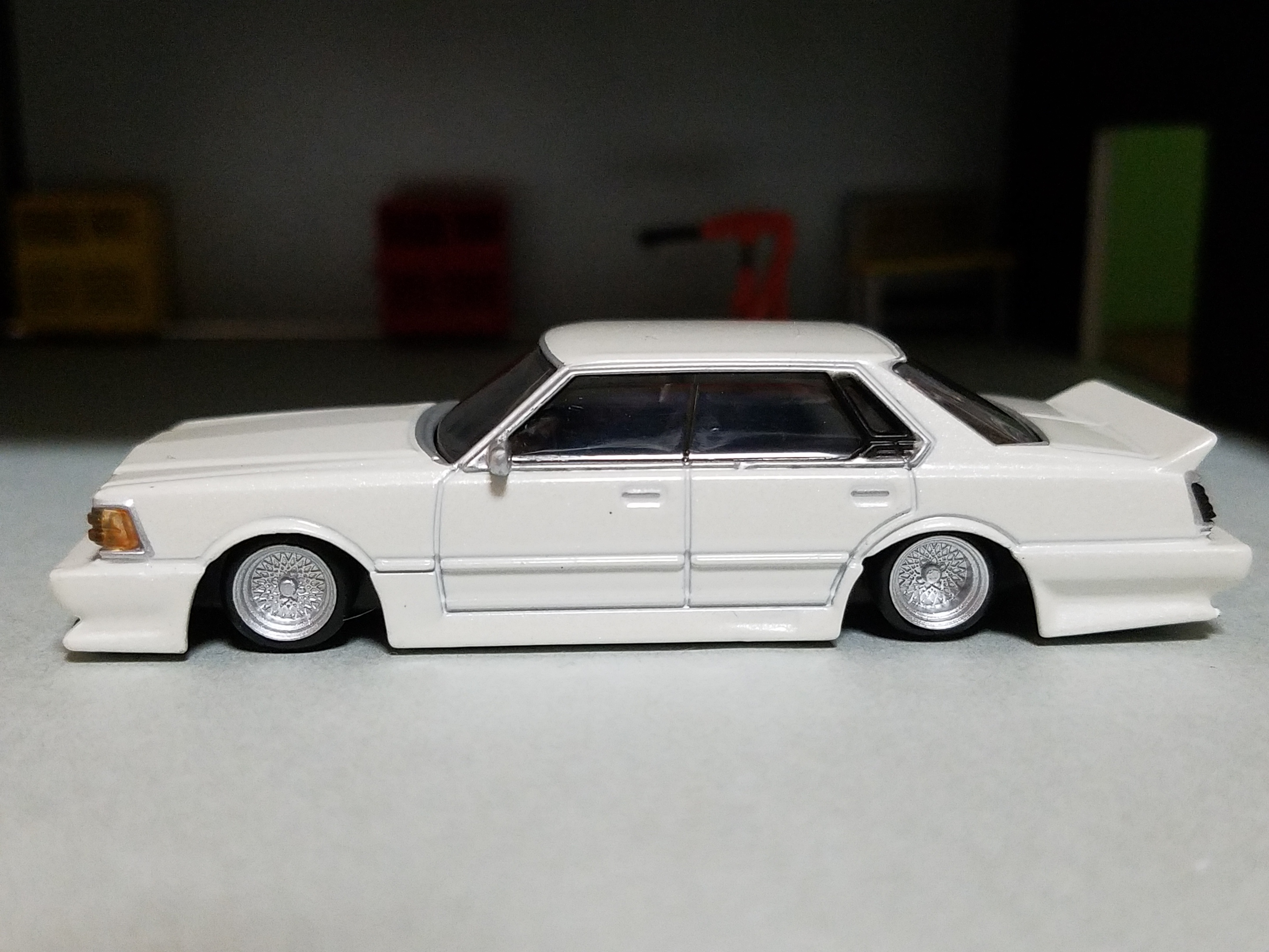 日産 K430 セドリック 1981年式 街道レーサー仕様 (アオシマ) - 日産 