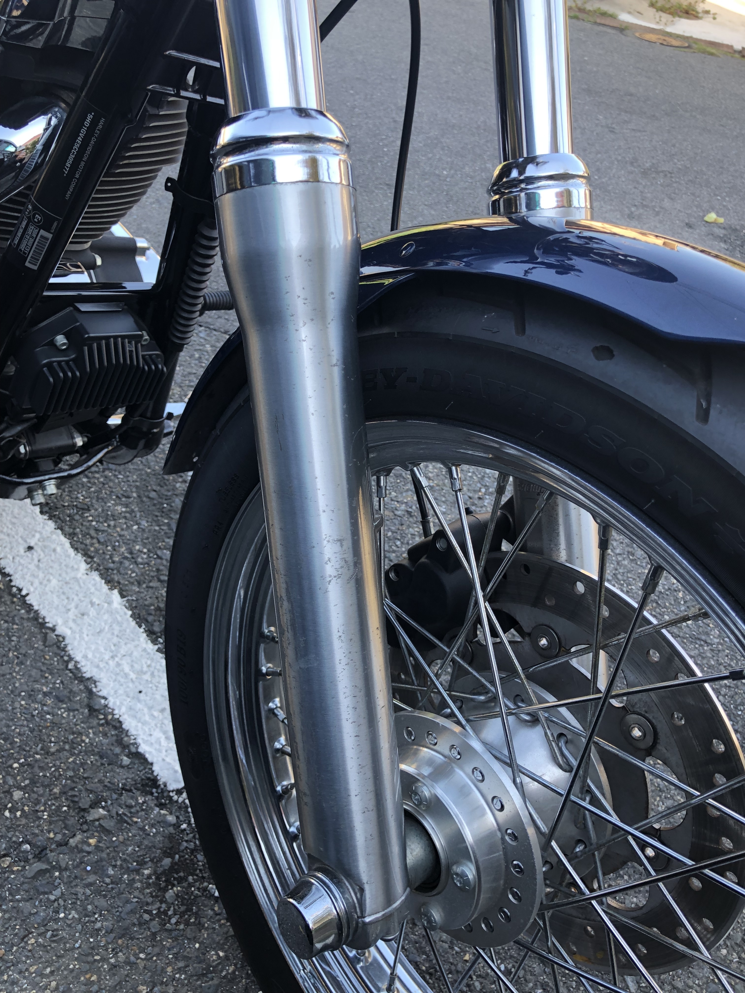 日本限定モデル】 ハーレーフロントフォーク - 外国オートバイ用パーツ