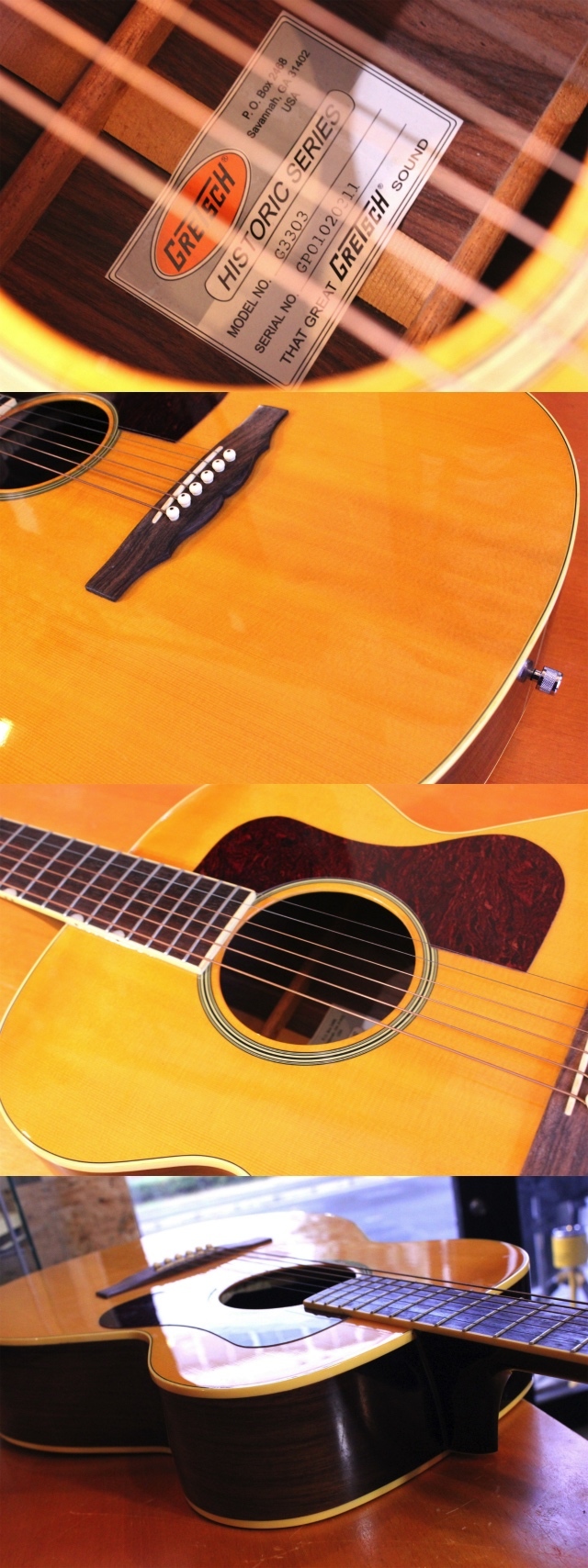 Gretsch G3303 Historic Series 2001年製 - アコースティックギター