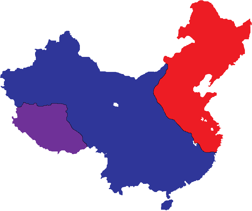 中国分割