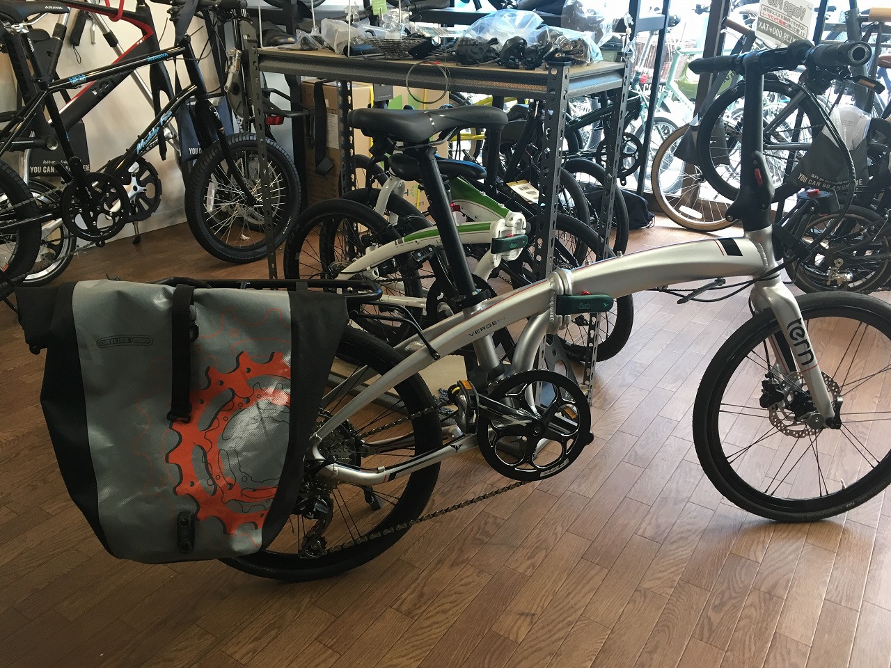 TERNの荷物載せる系アイテム多数展示中 - 折りたたみ自転車＆ミニベロ専門店ベロキッチンぶろぐ